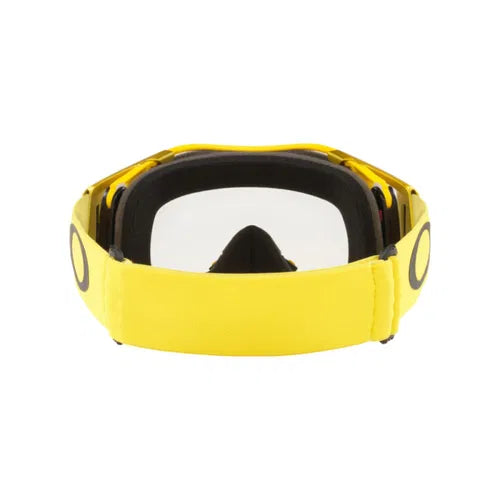 Oakley Airbrake MX Goggle Moto Yellow Clear Lens - Brand New