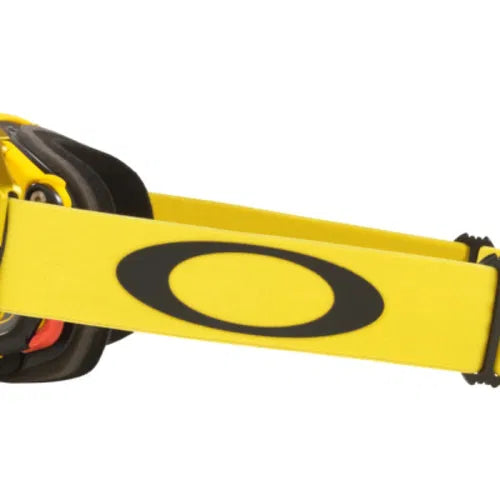 Oakley Airbrake MX Goggle Moto Yellow Clear Lens - Brand New