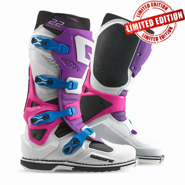 Gaerne SG.22 Purple/White Limited Edition Motocross Boot