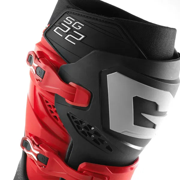 Gaerne SG22 Gore-Tex Enduro Red/Black/Grey Limited Edition Motocross Boots