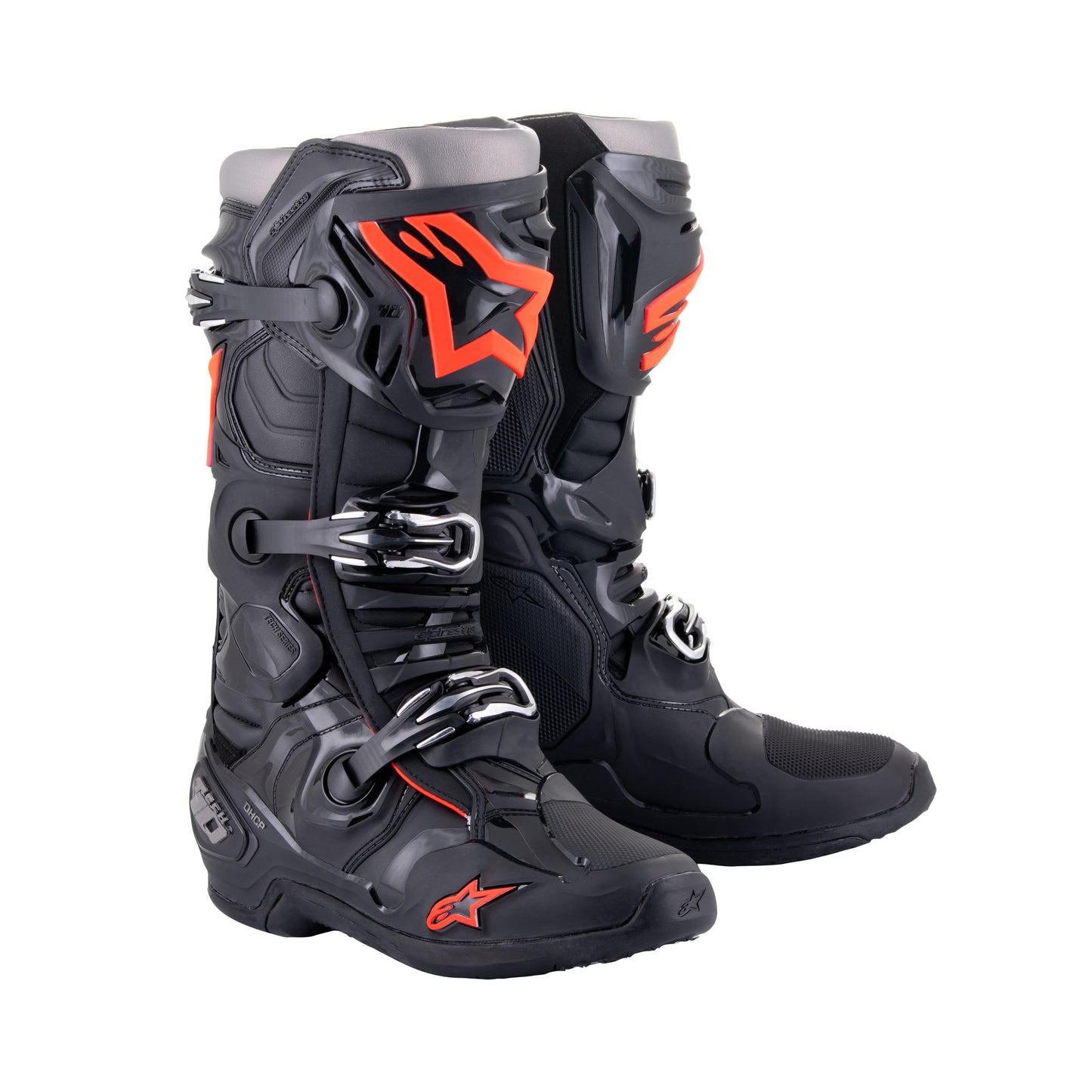 Alpinestars Tech 10 - Black / Red Fluo
