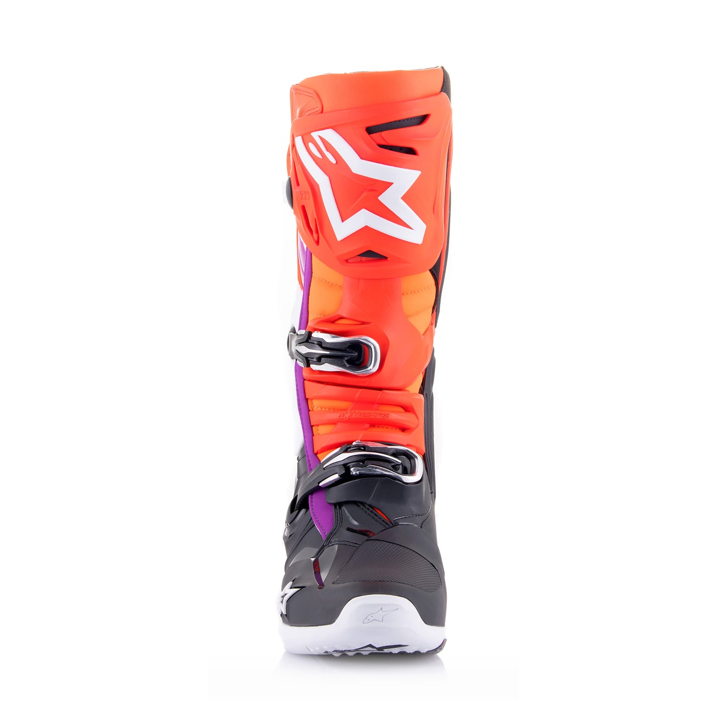 Alpinestars Tech 10 - Black Red Fluo Orange Fluo Wht Boots