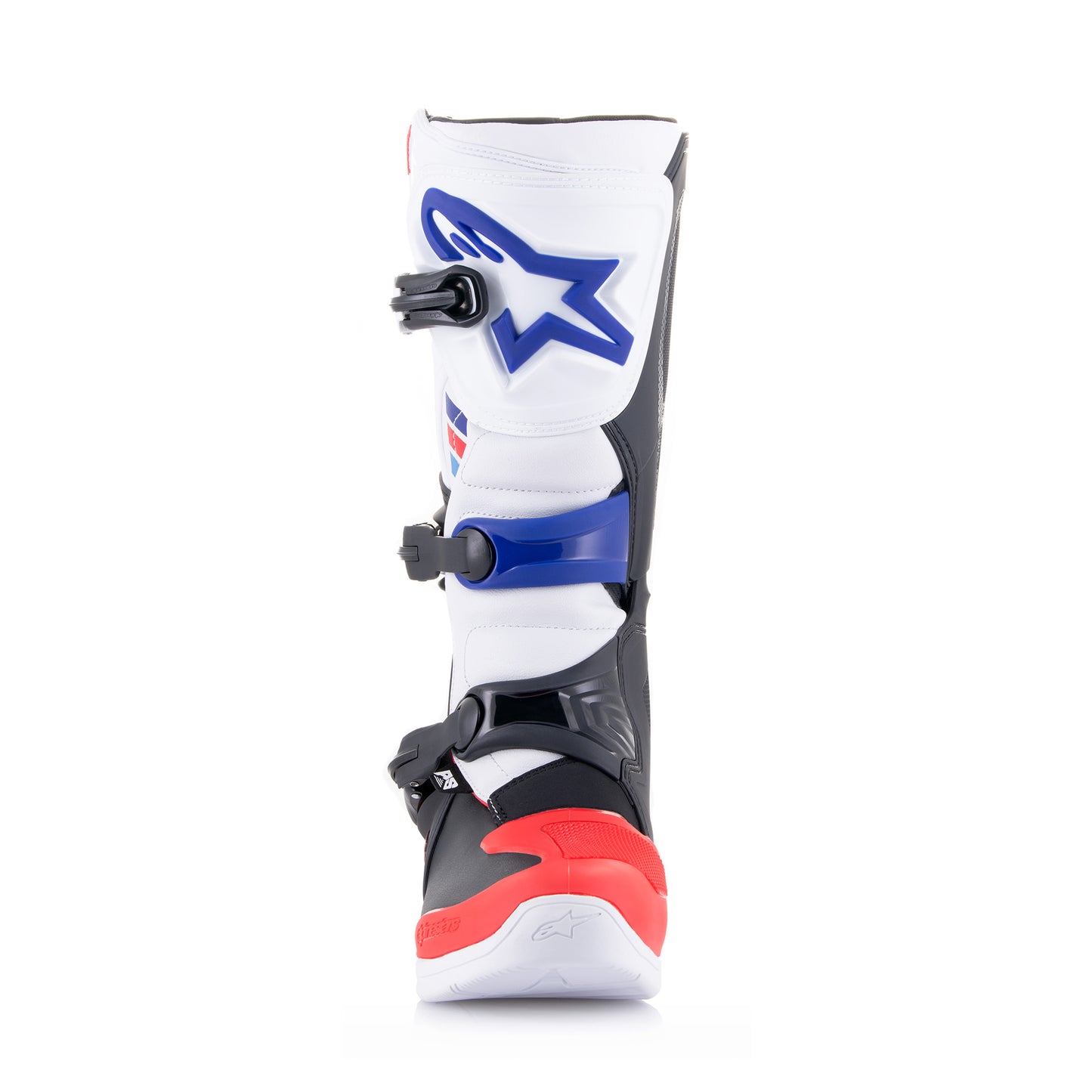 Alpinestars Tech 3 - White Bright Red Dark Blue Boots