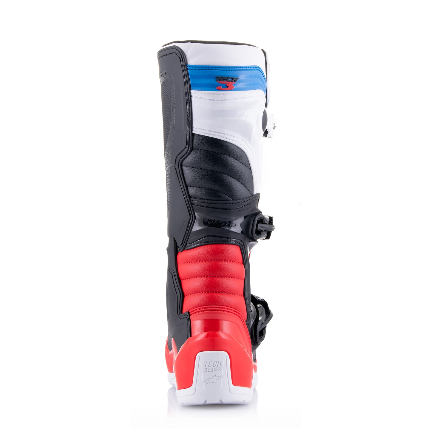 Alpinestars Tech 3 - White Bright Red Dark Blue Boots