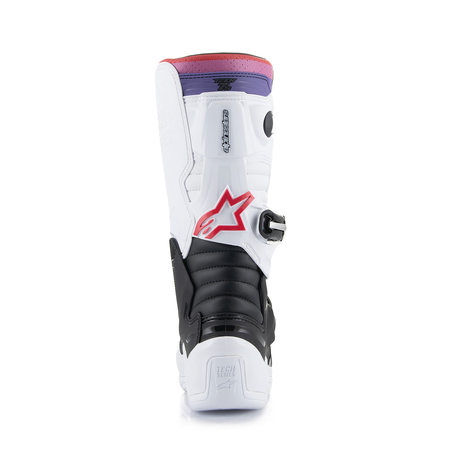 Alpinestars Tech 7S Youth - White Black Rainbow Boots