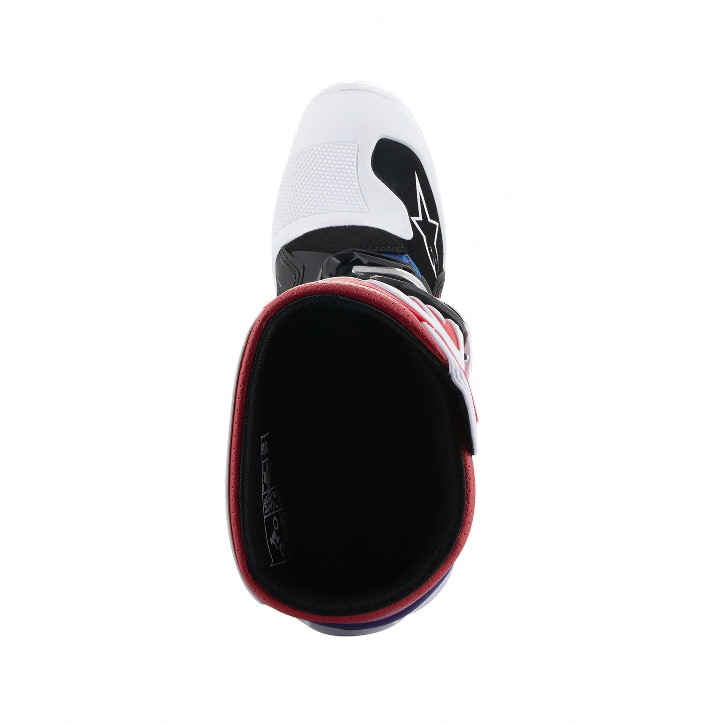 Alpinestars Tech 7S Youth - White Black Rainbow Boots