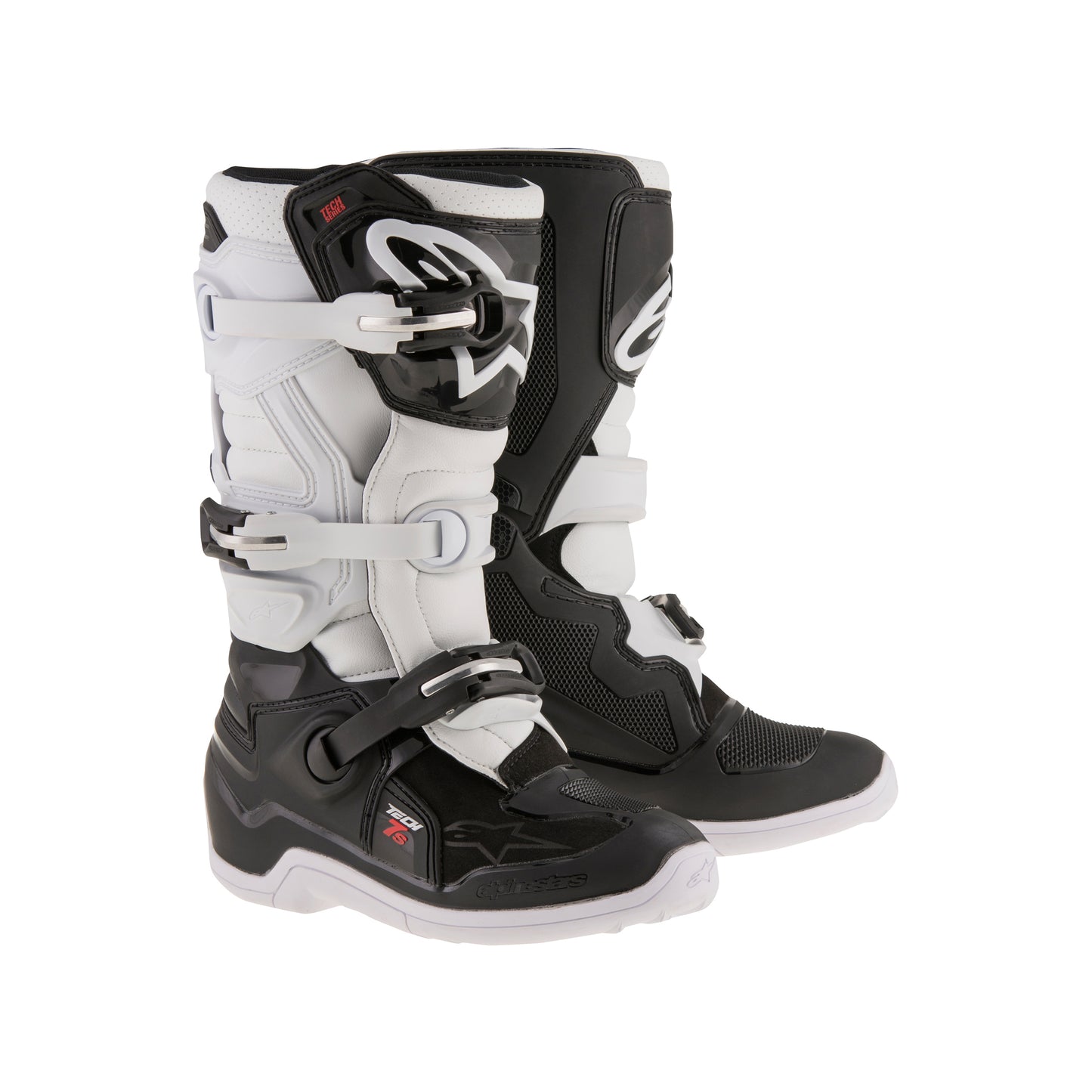 Alpinestars Tech 7S Youth - Black White Boots