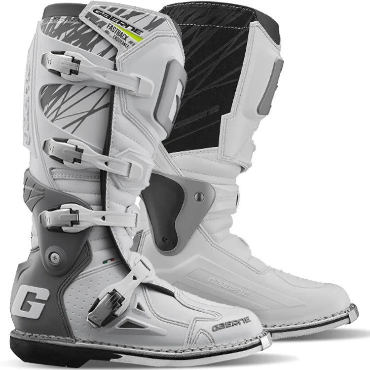 Gaerne Fastback Motocross White Boots