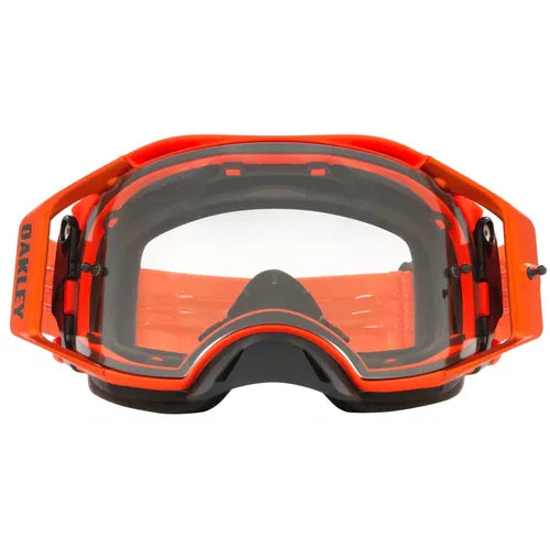 Oakley Airbrake MX Goggles Moto Orange Clear Lens - Brand New