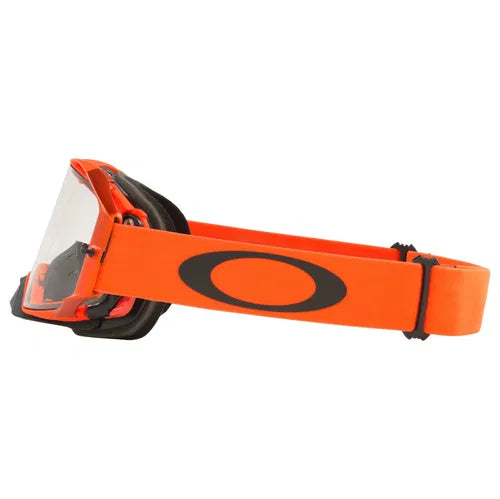 Oakley Airbrake MX Goggles Moto Orange Clear Lens - Brand New