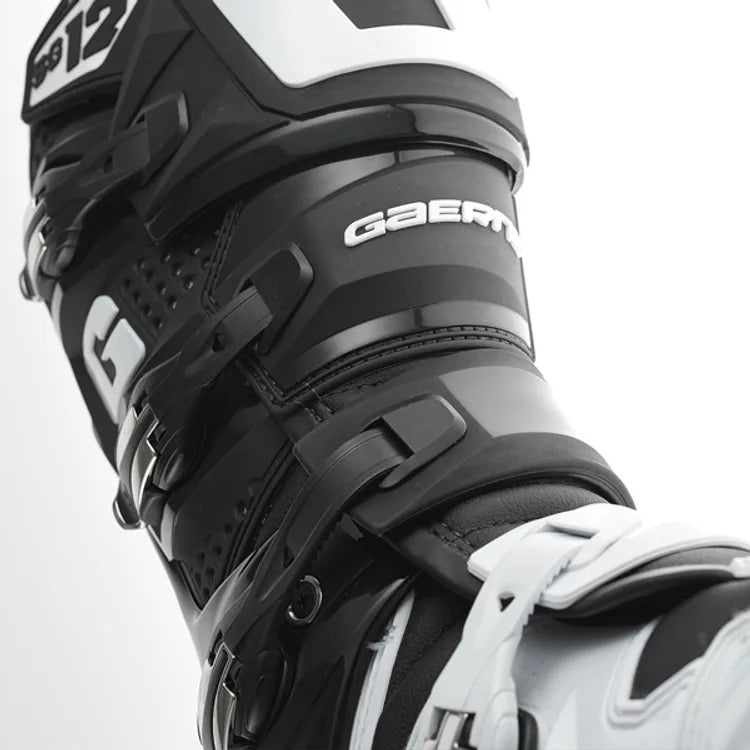 Gaerne SG12 Motocross Boots - White/Black - UK8/US9