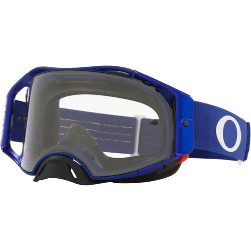 Oakley Airbrake MX Goggle Moto Bluexx Clear Lens - Brand New
