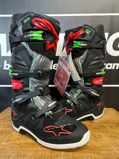 Alpinestars Tech 7 - Black Red Green