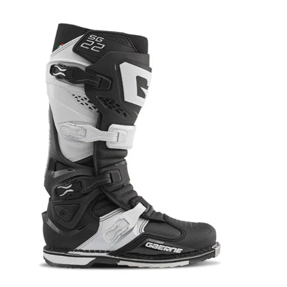 Gaerne SG22 Black/White Motocross Boots