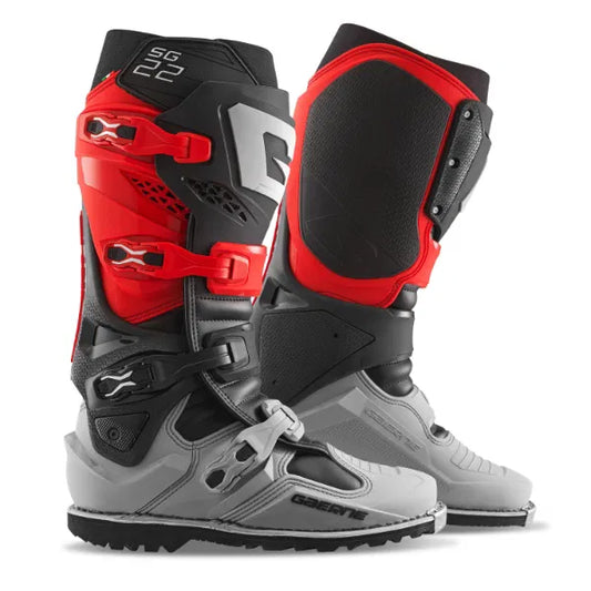 Gaerne SG22 Gore-Tex Enduro Red/Black/Grey Limited Edition Motocross Boots