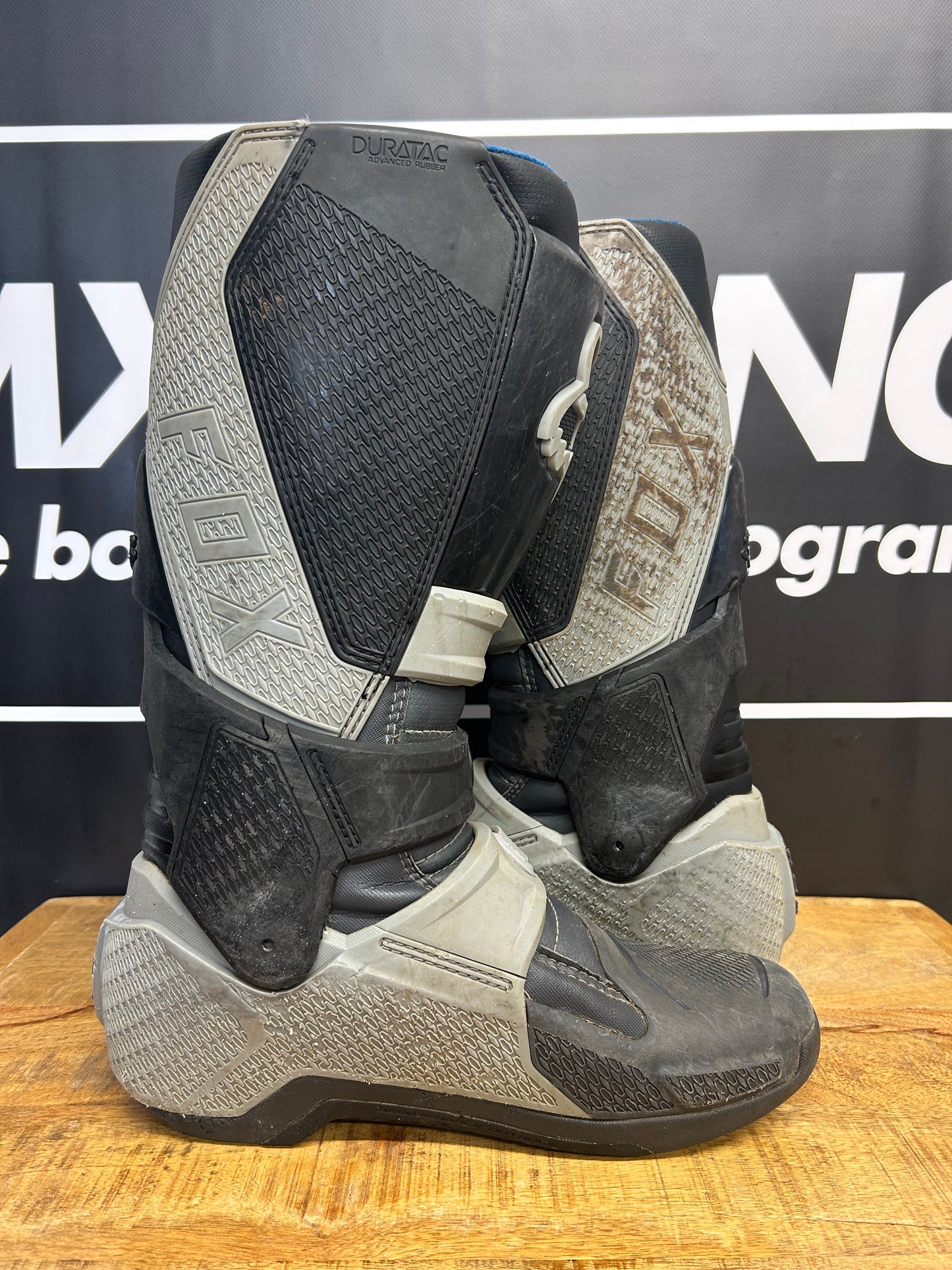 Fox Motion Motocross MX Boots Black - UK9