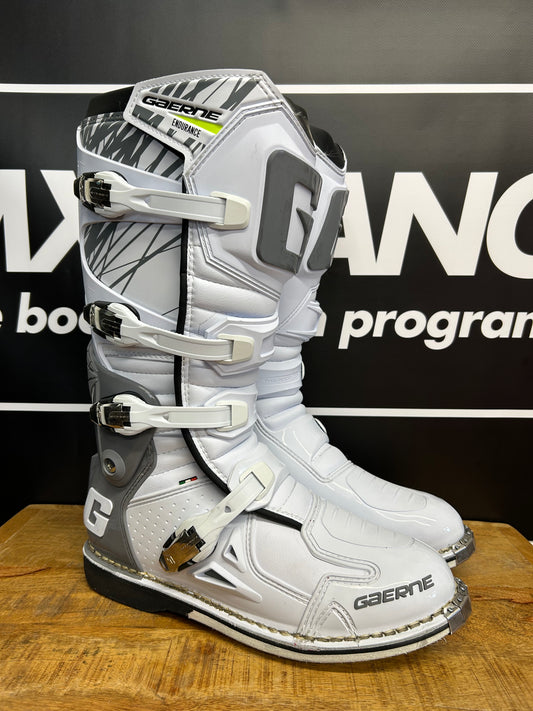 Gaerne Fastback Motocross Boots - White - UK12/US13 - Brand New