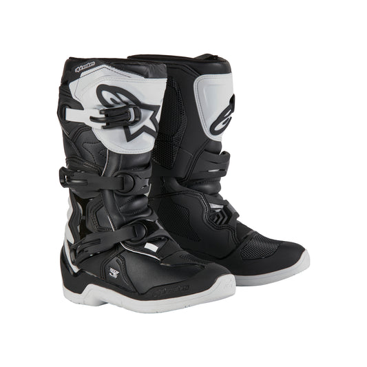 Alpinestars Tech 3S Youth - White Black Boots