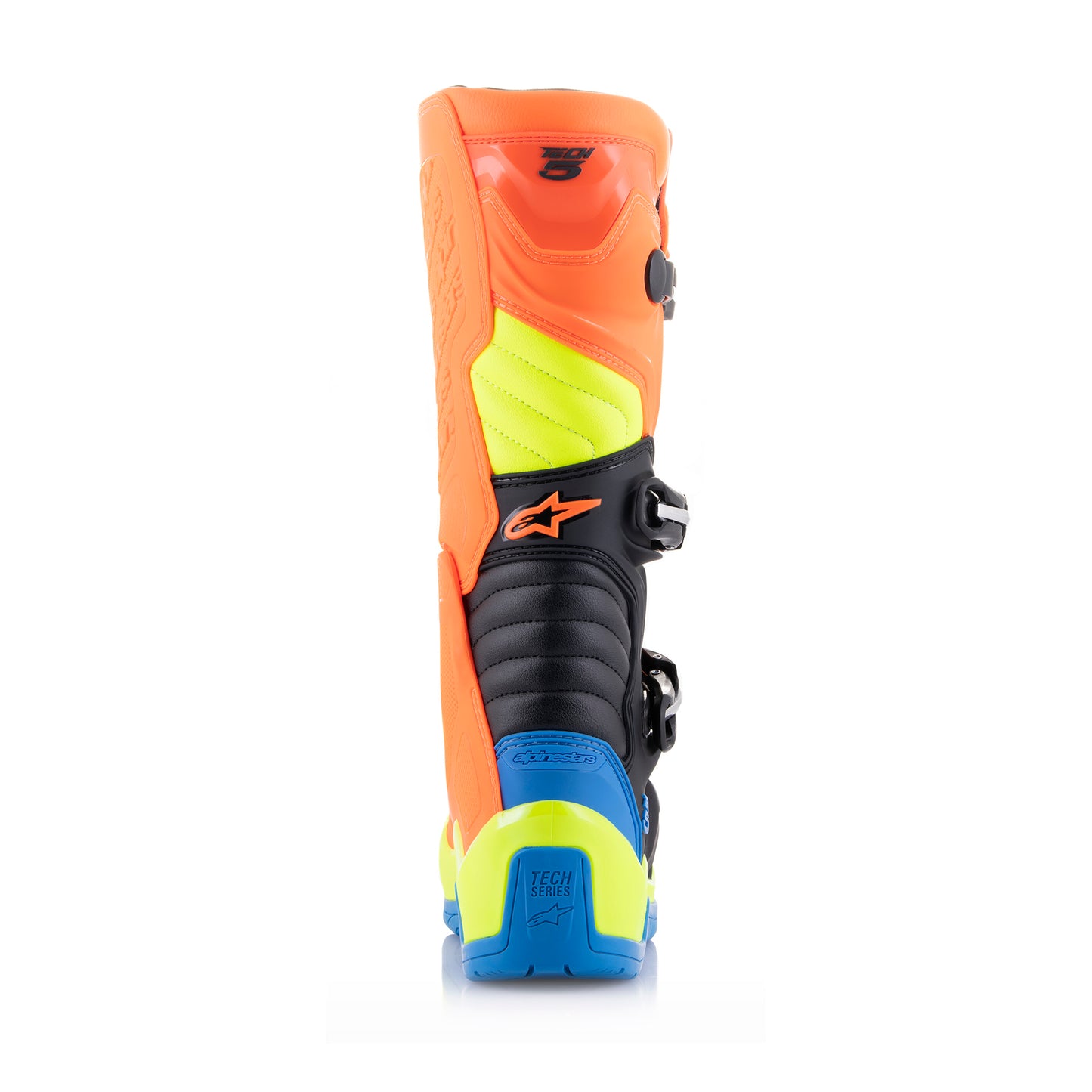Alpinestars Tech 5 - Orange Fluo Enamel Blue Yel Fl Boots