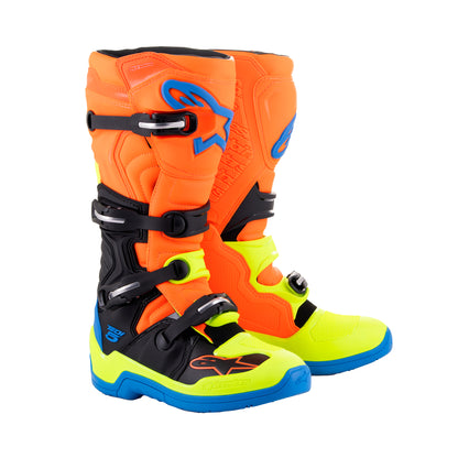 Alpinestars Tech 5 - Orange Fluo Enamel Blue Yel Fl Boots