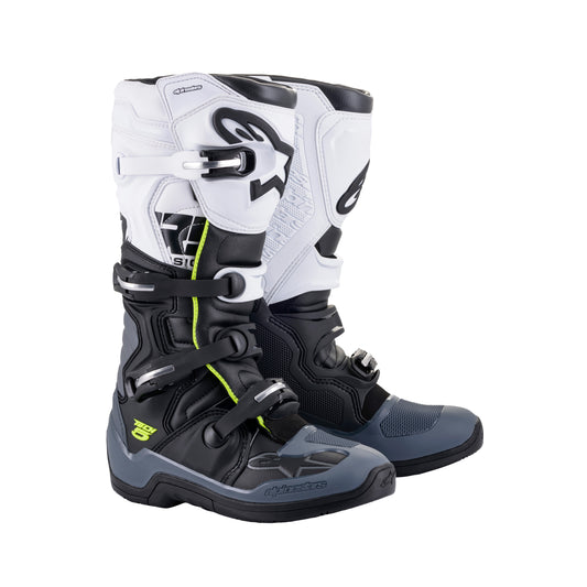 Alpinestars Tech 5 - Black Dark Gray White Boots