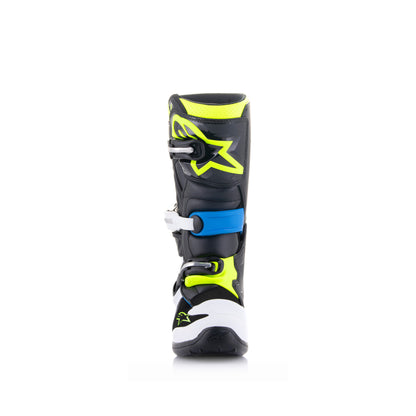 Alpinestars Tech 7S Youth - Black Enamel Blue Yellow Fluo Boots