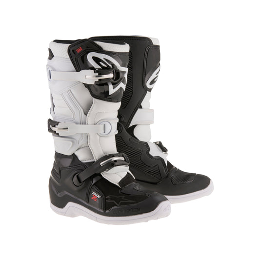 Alpinestars Tech 7S Youth - Black White Boots