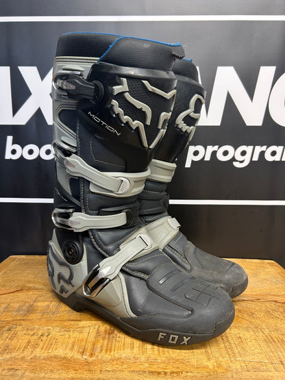 Fox Motion Motocross MX Boots Black - UK9