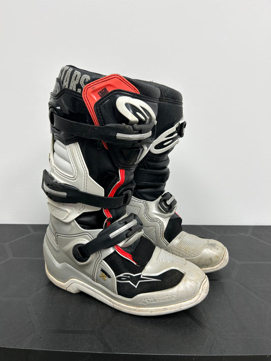 Alpinestars Tech 7s Youth Black/White/Gold (US4/UK3)