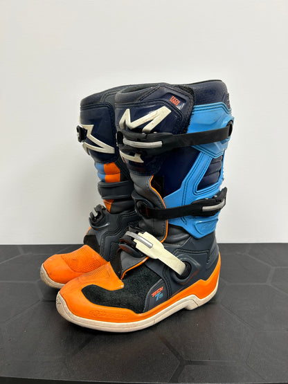 Alpinestars Tech 7s Youth Black/Blue/Orange US5/UK4