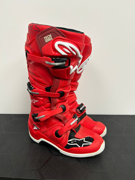 Alpinestars Tech 7 Red US8/UK7 - Used