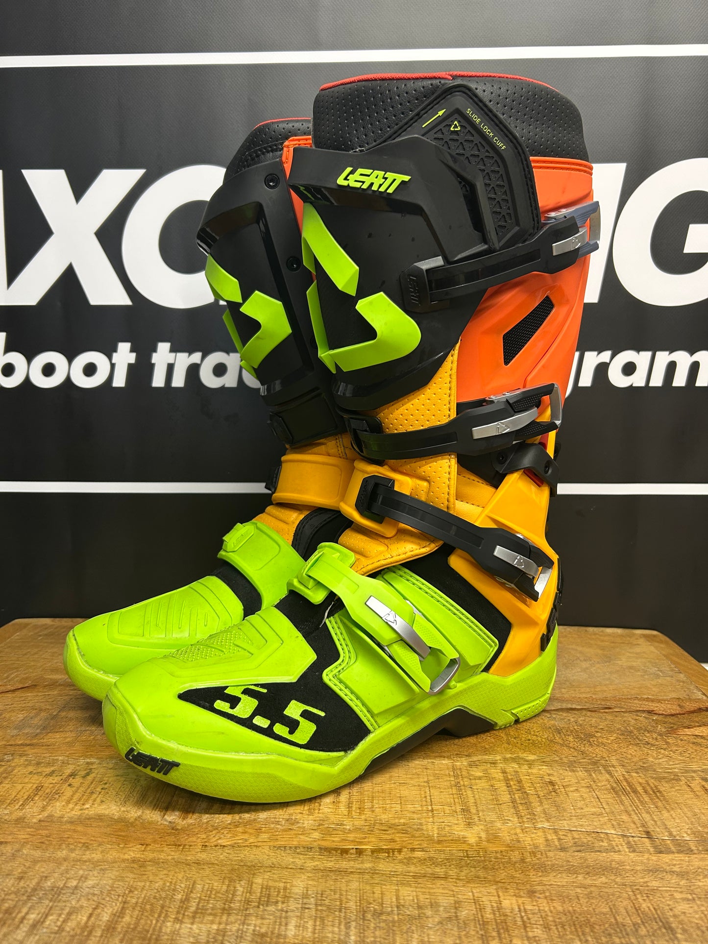 Leatt GPX 5.5 Flexlock Motocross Offroad Boots - Used - UK8