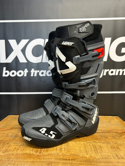 Leatt 4.5 Flexlock Motocross Offroad Boots White Blue - Used - UK8