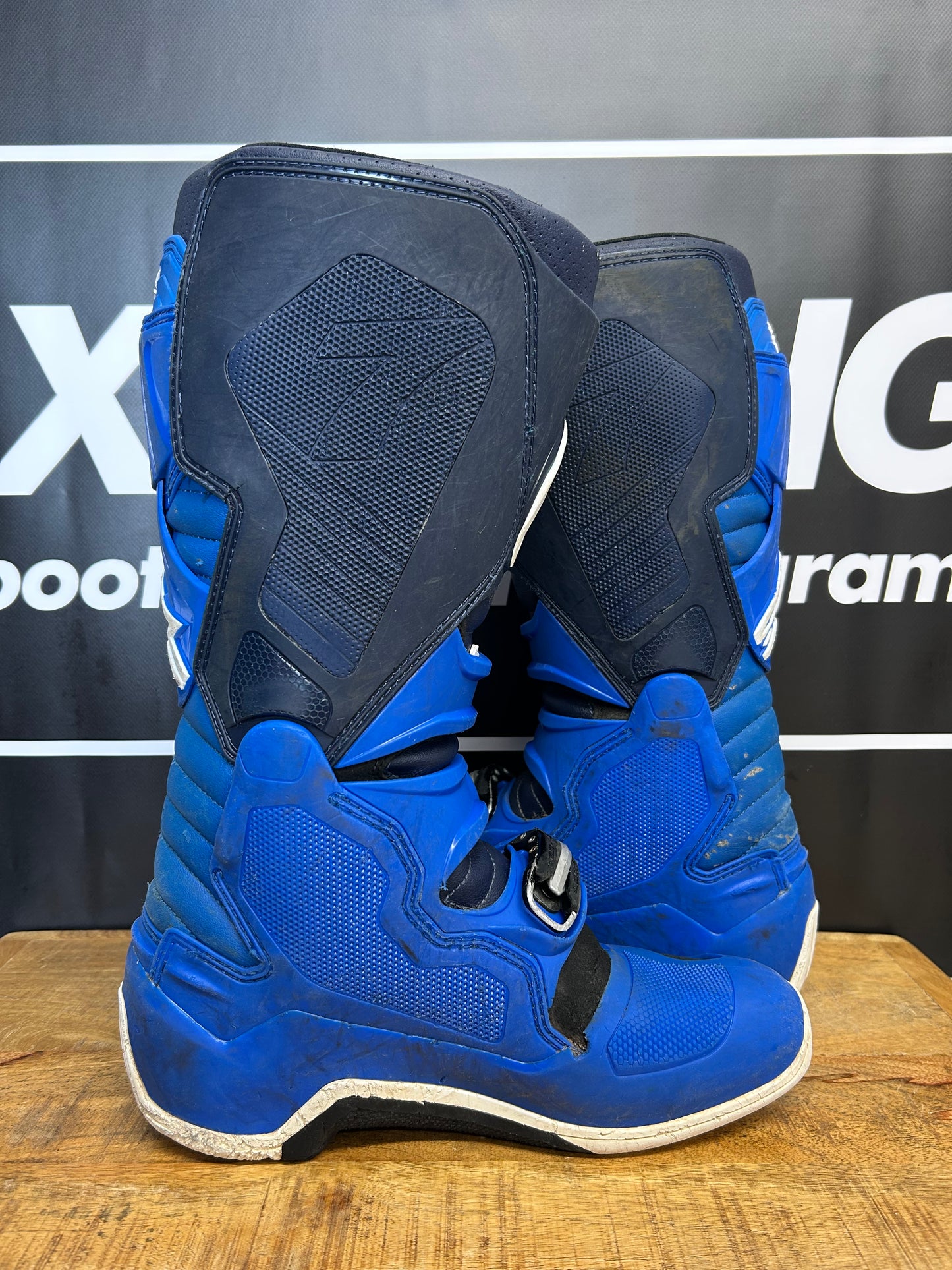 Alpinestars Tech 7 Motocross Boots Enduro MX Boot - US10/UK9 - Used - Blue