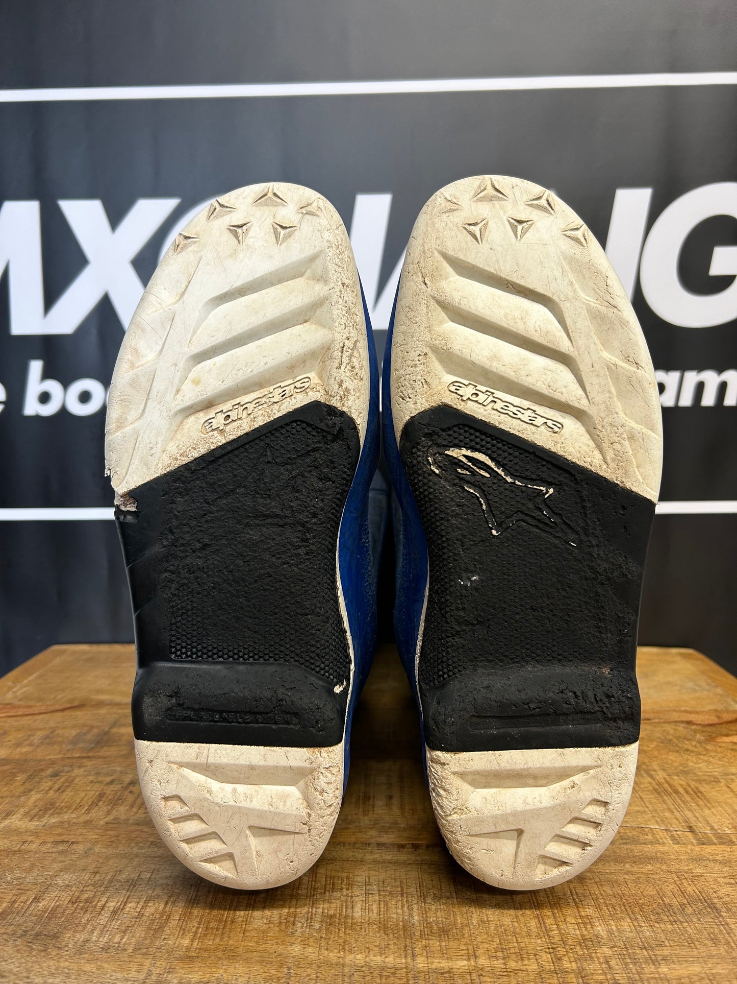 Alpinestars Tech 7 Motocross Boots Enduro MX Boot - US10/UK9 - Used - Blue