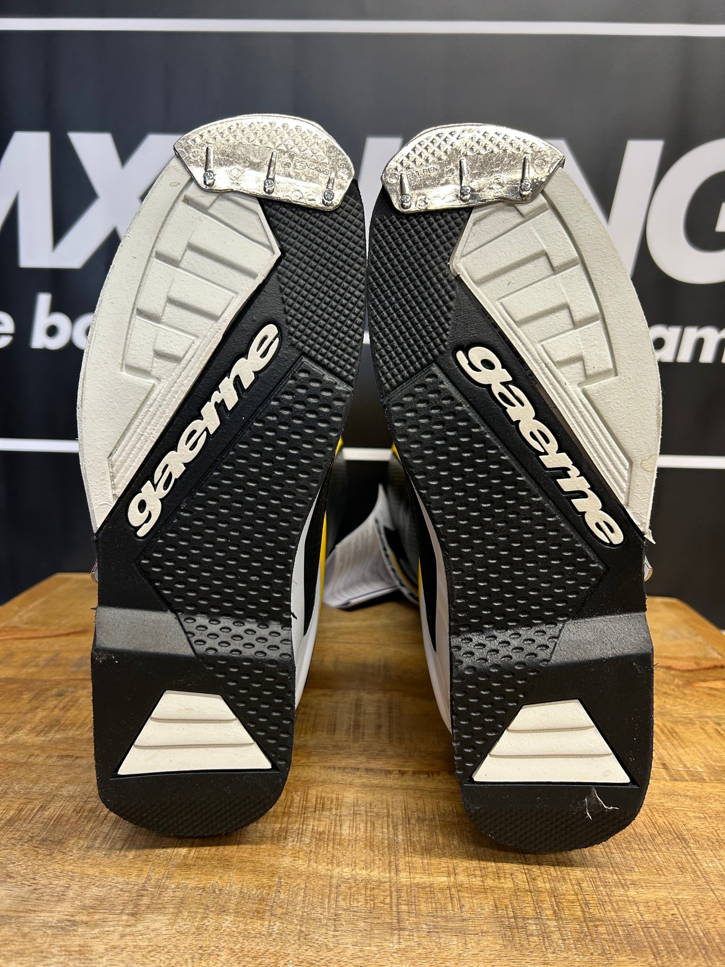 Gaerne SG12 LE White Gold Purple Motocross Boots - UK6 - New with Box