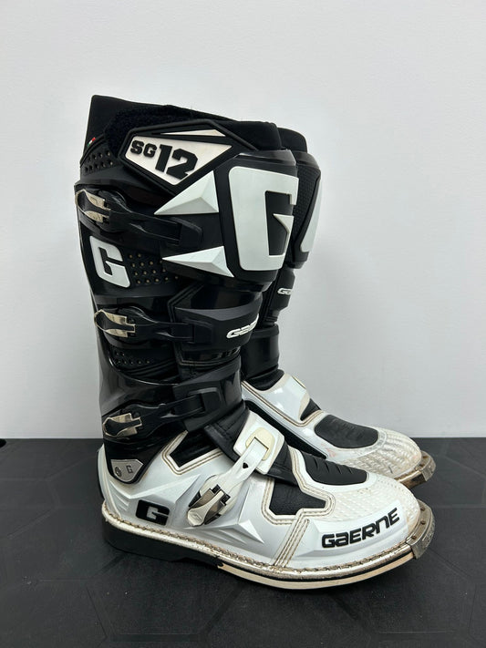 Gaerne SG12 Black/White US12/UK11 - Used