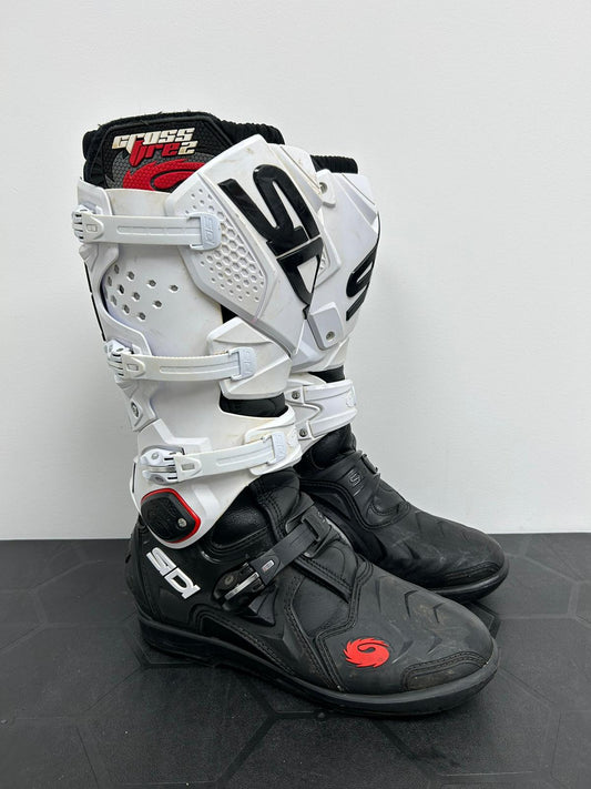 Sidi Crossfire 2 SRS - Black/White - US11/UK10.5