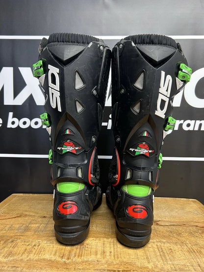 Sidi Crossfire 2 Motocross Boots - UK8 - Black Green - Used