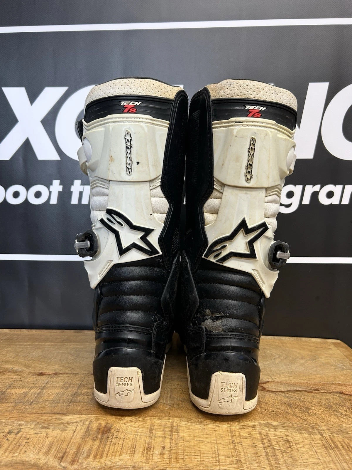 Alpinestars Tech 7s Youth Kids Motocross Boots - UK4