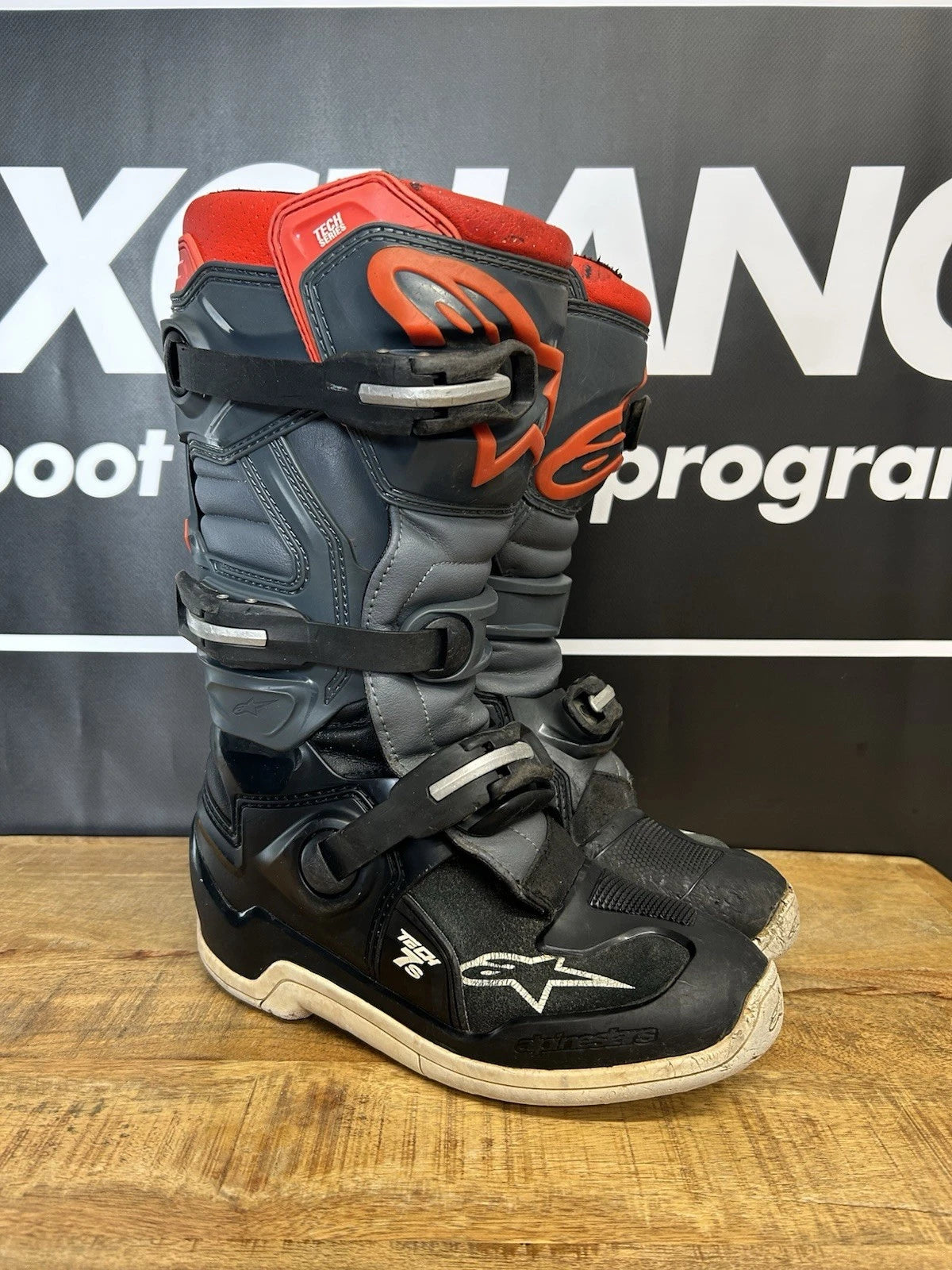 Alpinestars Tech 7s Youth Kids Motocross Boots - UK4