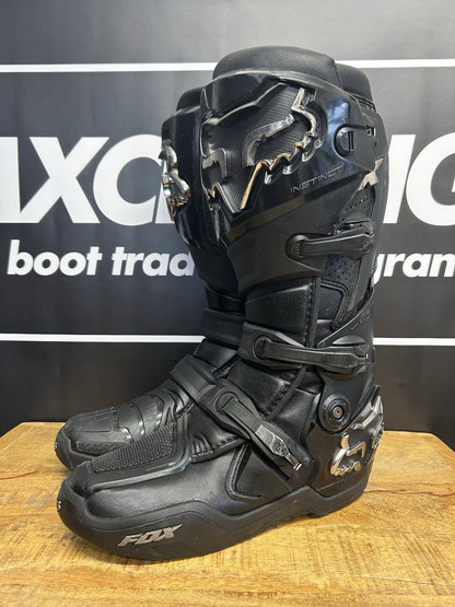 Fox Instinct Motocross Boots Black - UK12